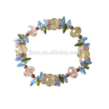 Pulsera con cuentas de colores de moda Bling Zircon, primavera y verano Pulsera